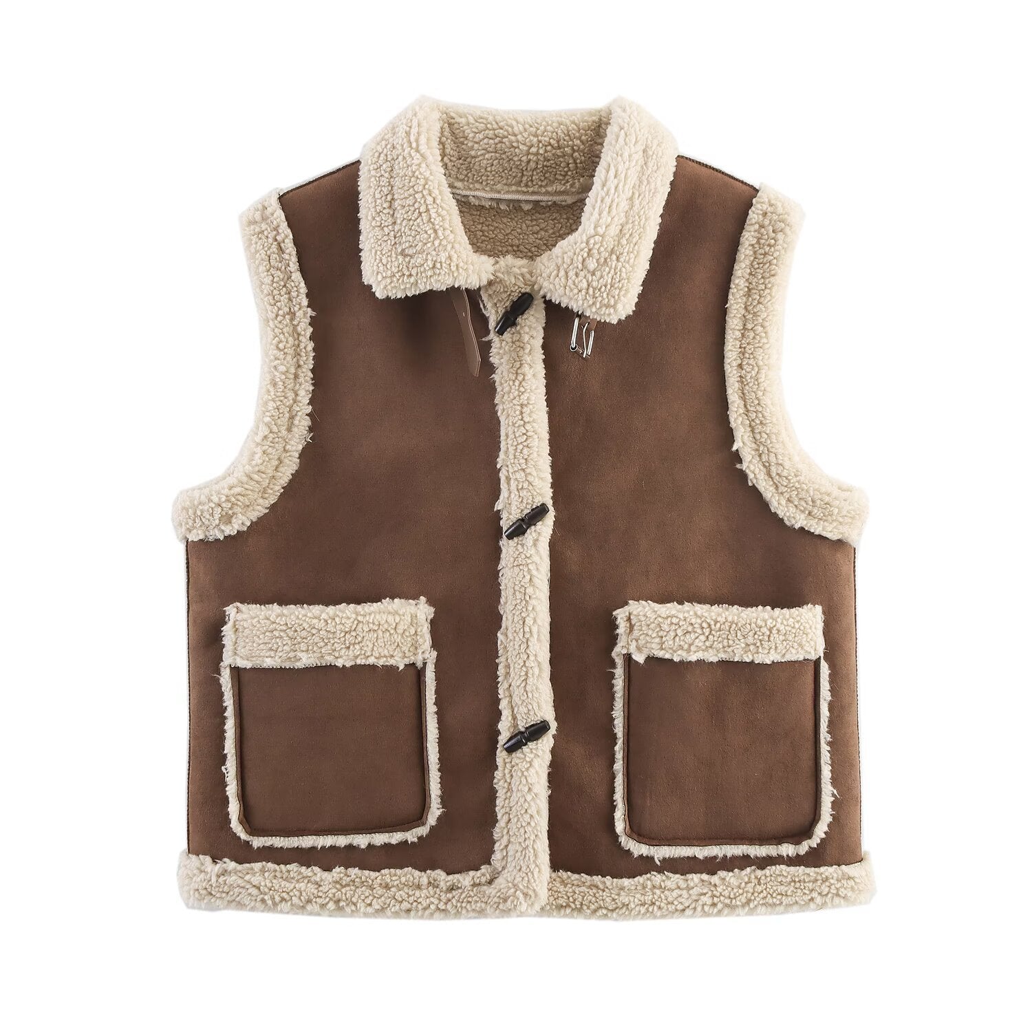 Дамски елек 'Cozy Shearling Chic'